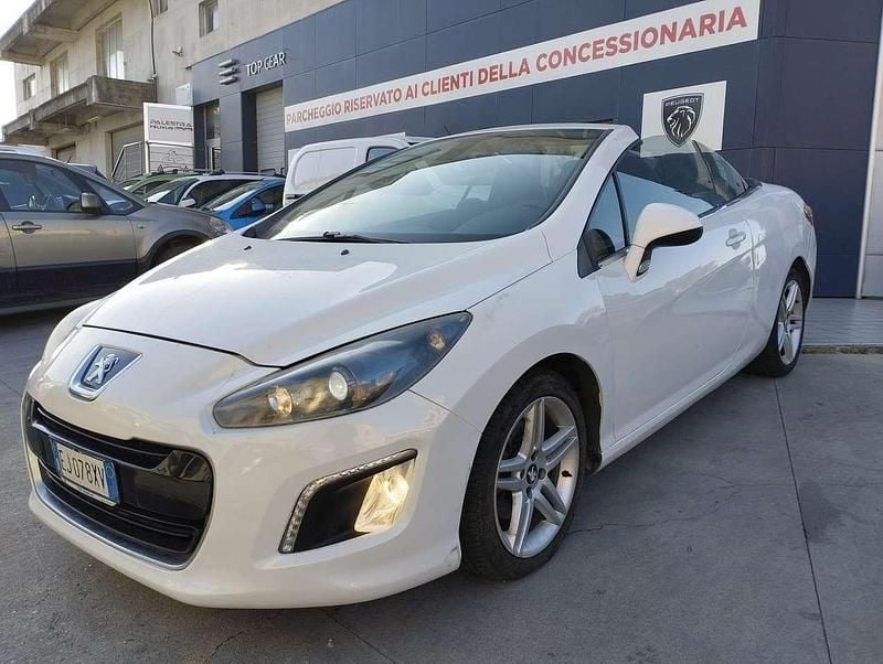 Bianco Usata 2012 Peugeot 308 CC Allure Cabrio | 8900 € (Buon prezzo) - Immagine 1/4