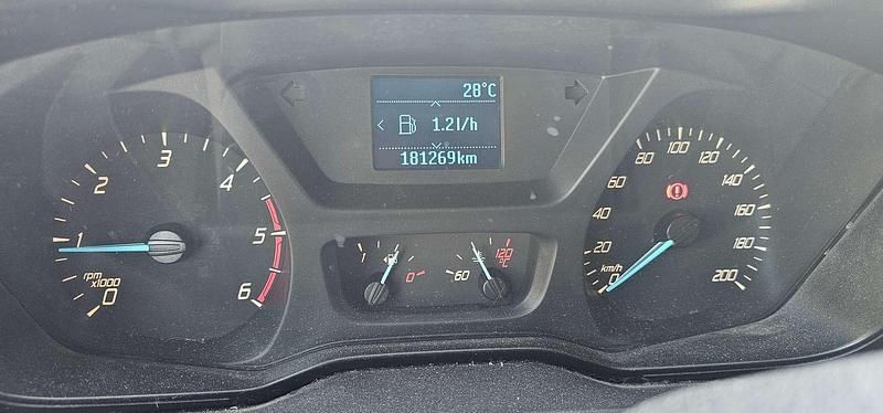 Usata Ford Transit Custom 125 CV (91 kW) 2015 Bianco Furgone