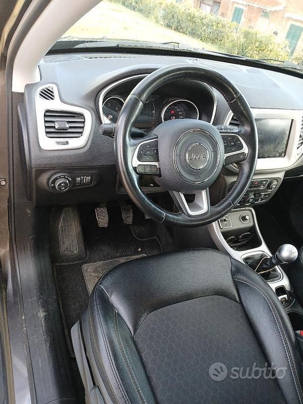 Usata Jeep Compass Longitude 120 CV (88 kW) 2018 Grigio SUV