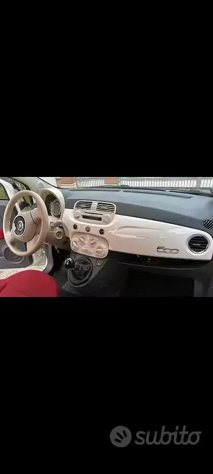 Usata Fiat 500 69 CV (50 kW) 2011 Bianco Berlina