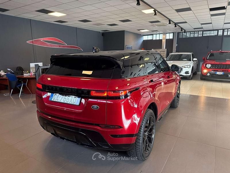 Usata Land Rover Range Rover evoque R-Dynamic 150 CV (110 kW) 2020 Rosso SUV