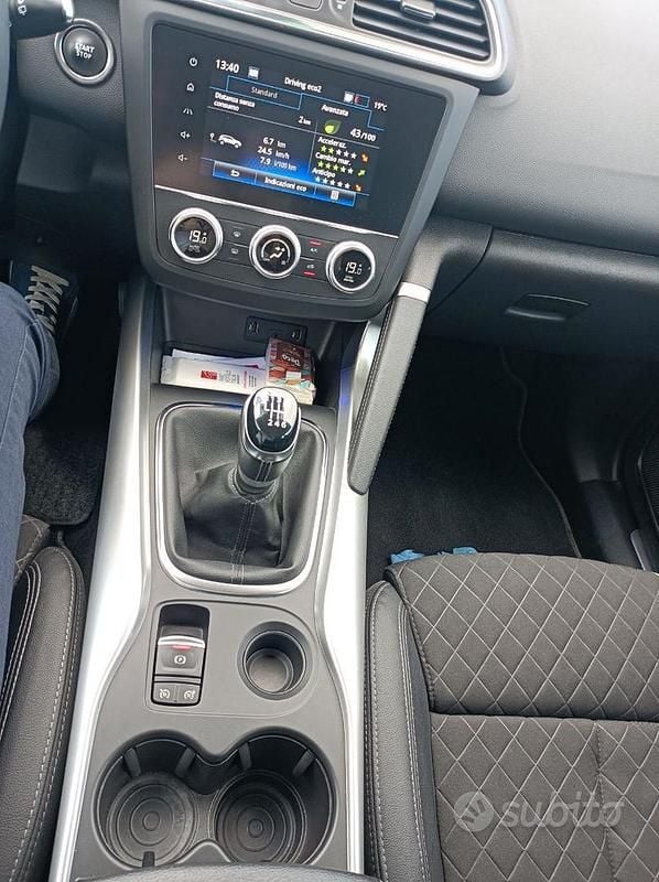 Usata Renault Kadjar 116 CV (85 kW) 2020 Blu SUV