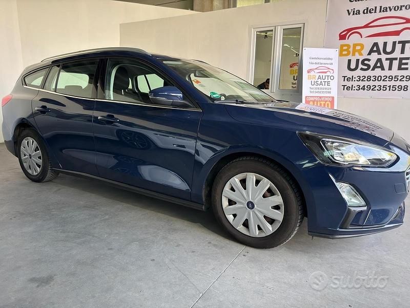 Usata Ford Focus Business Edition 95 CV (69 kW) 2020 Blu Berlina