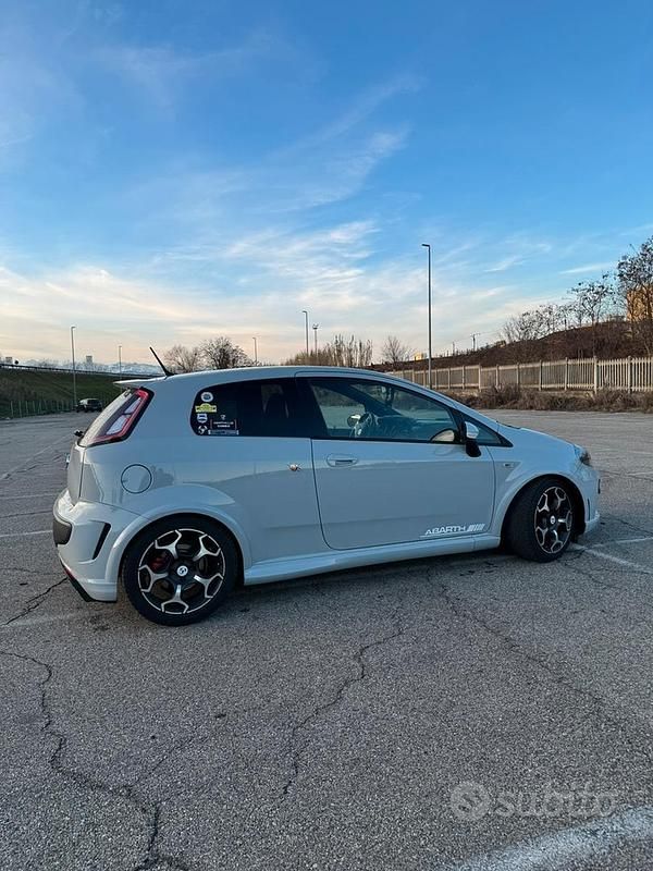 Usata Abarth Punto Evo 2012 Grigio Utilitaria