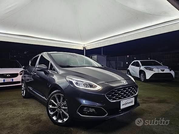 Usata Ford Fiesta Vignale 86 CV (63 kW) 2018 Grigio Utilitaria