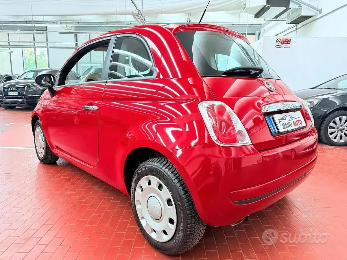 Usata Fiat 500 Pop 69 CV (50 kW) 2013 Rosso Berlina