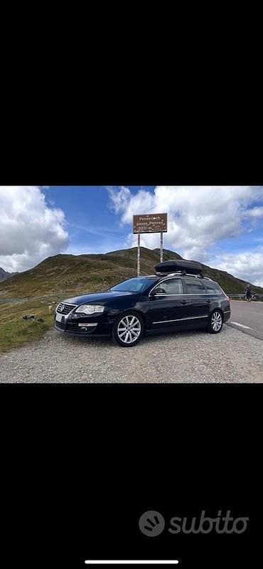 Usata VW Passat 170 CV (125 kW) 2007 Nero Station wagon