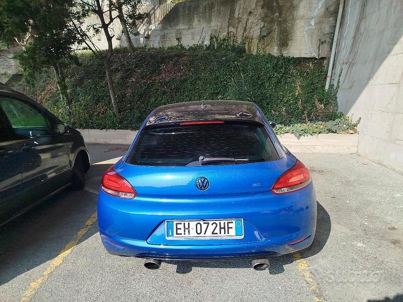 Usata VW Scirocco 160 CV (117 kW) 2012 Blu Coupé