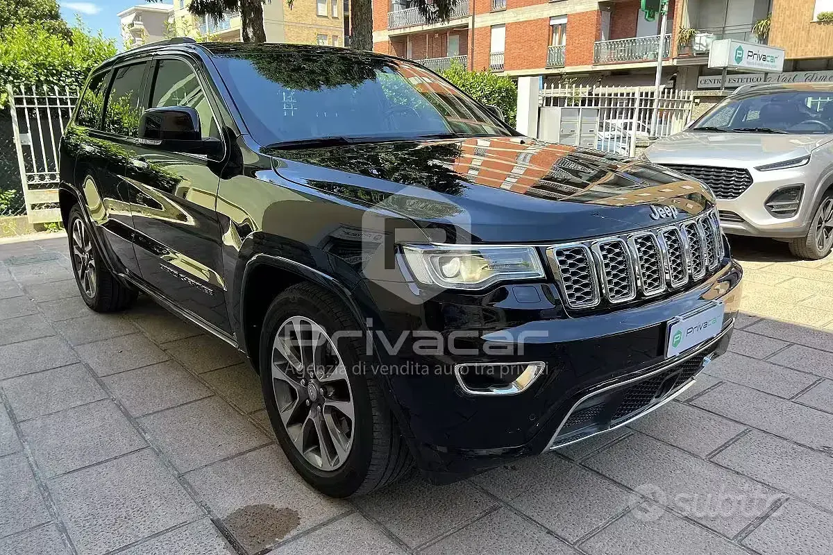 Usata Jeep Grand Cherokee Overland 250 CV (183 kW) 2017 Nero SUV