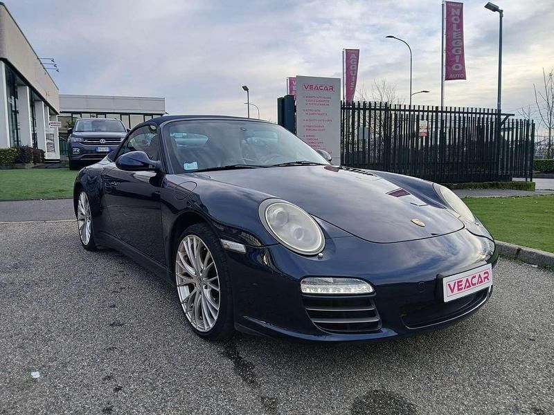 Usata Porsche 911 Carrera 4S Cabriolet 385 CV (283 kW) 2011 Blu/azzurro Cabrio