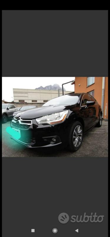 Usata Citroën DS4 111 CV (81 kW) 2011 Nero Utilitaria