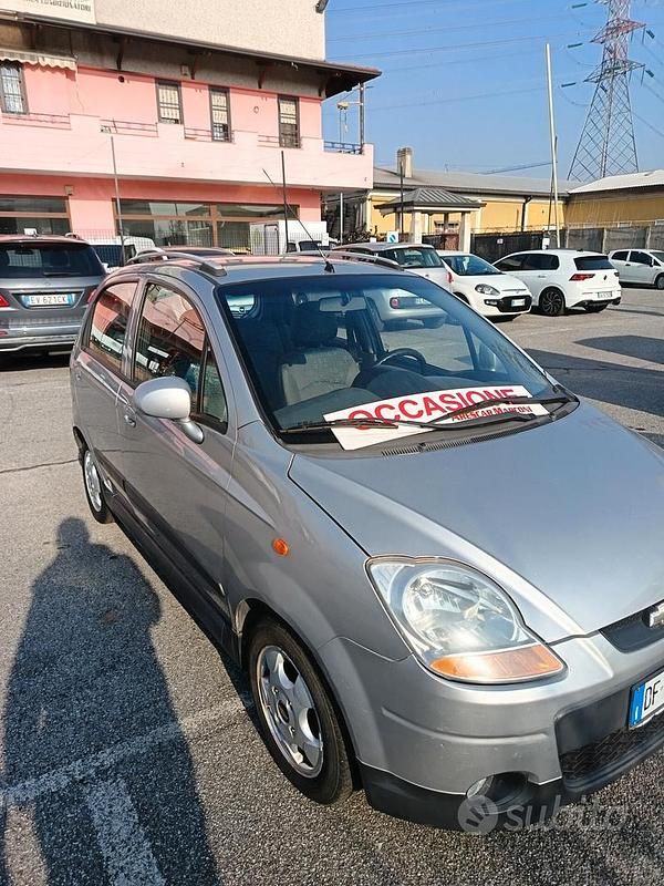 Usata Chevrolet Matiz SX 67 CV (49 kW) 2007 Grigio Utilitaria