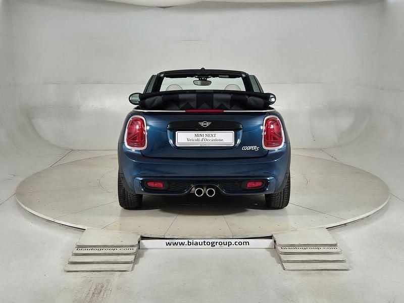 Usata Mini Cooper S Cabriolet 191 CV (140 kW) 2021 Blu Cabrio