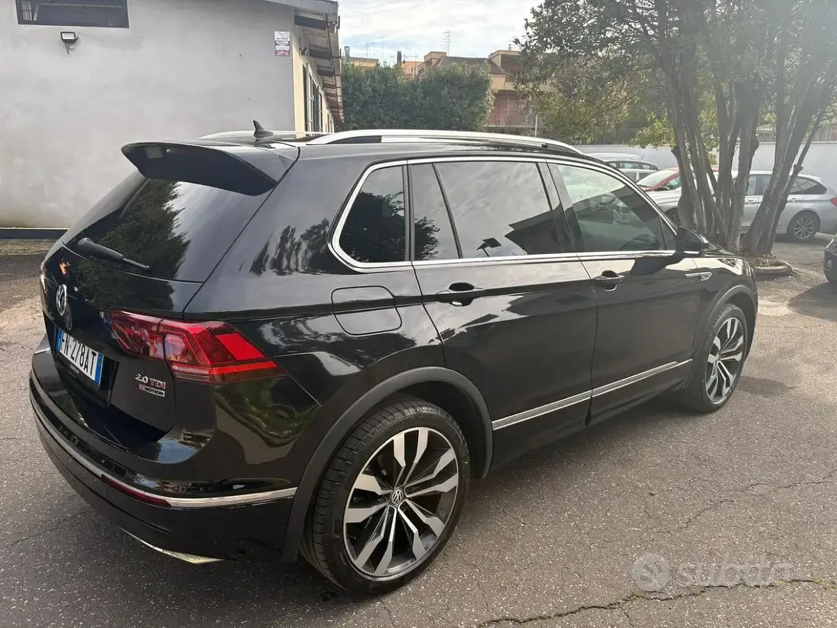 Usata VW Tiguan Advance 240 CV (176 kW) 2018 Nero SUV