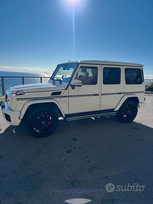 Usata Mercedes G63 AMG AMG 571 CV (419 kW) 2016 Bianco SUV