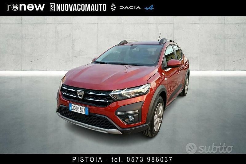 Rosso Usata 2022 Dacia Sandero Comfort Tre volumi | 12.900 € (Buon prezzo) - Immagine 1/4
