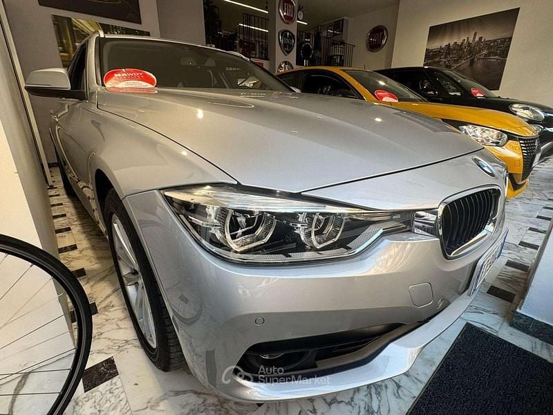 Usata BMW 316 Advantage 116 CV (85 kW) 2018 Grigio Station wagon