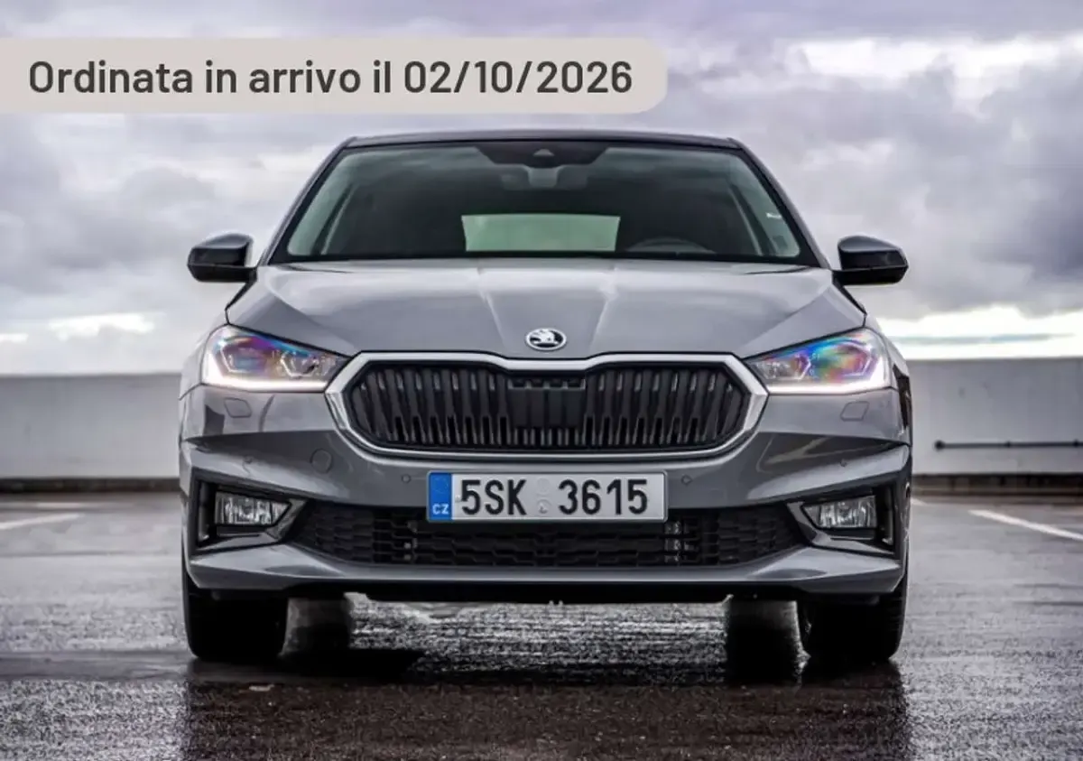 Nuova Skoda Fabia 116 CV (85 kW) 2025 Argento Berlina