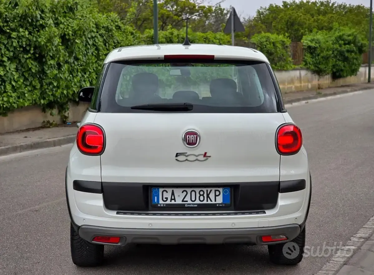 Usata Fiat 500L Cross 95 CV (69 kW) 2020 Bianco Monovolume