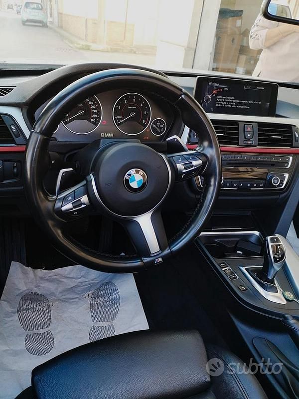 Usata BMW 420 Cabriolet 184 CV (135 kW) 2014 Bianco Cabrio