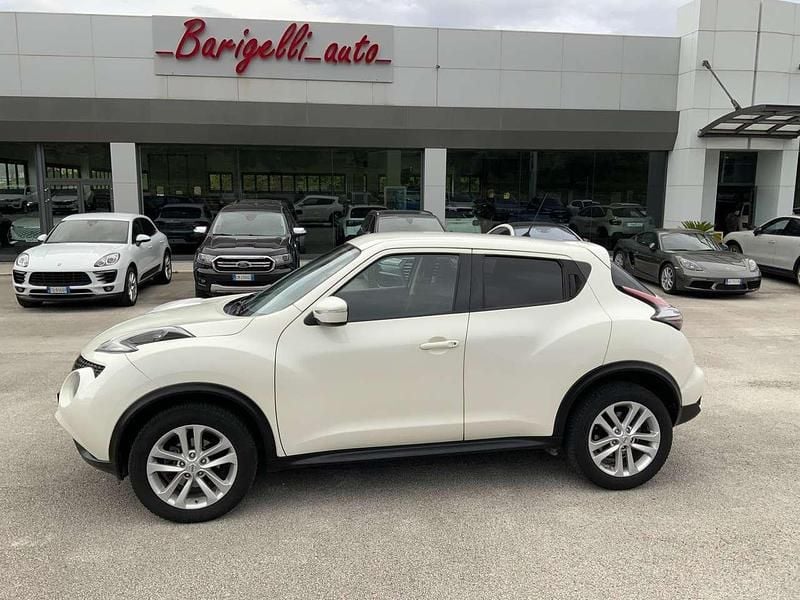 Bianco Usata 2015 Nissan Juke Tekna SUV | 9200 € (Buon prezzo) - Immagine 1/4