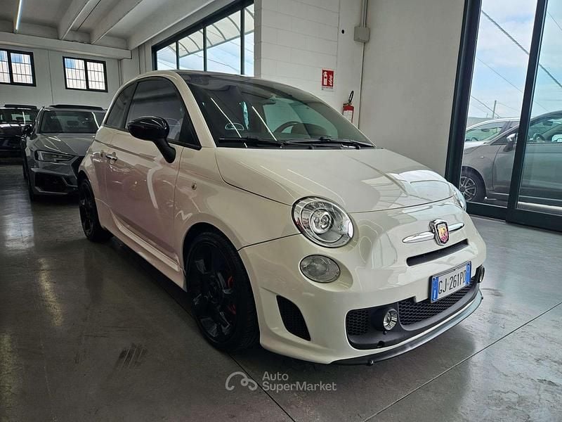 Bianco Usata 2014 Abarth 595 Custom Due volumi | 8900 € (Ottimo prezzo) - Immagine 1/4