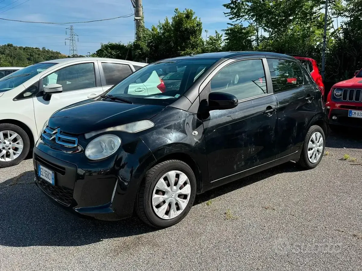 Usata Citroën C1 Feel 69 CV (50 kW) 2015 Nero Utilitaria