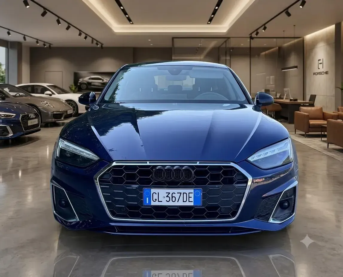 Usata Audi A5 Sportback Ambiente 163 CV (119 kW) 2023 Blu Utilitaria
