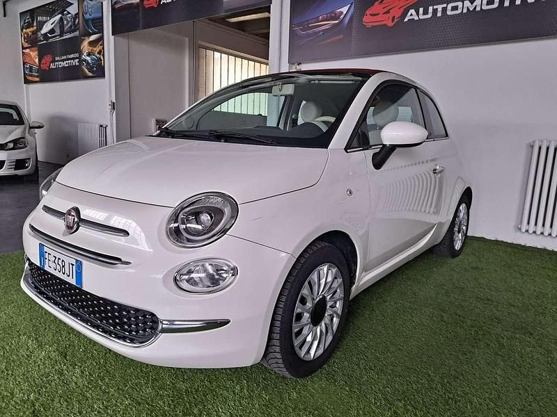 Bianco Usata 2016 Fiat 500C Lounge Cabrio | 9950 € (Buon prezzo) - Immagine 1/4