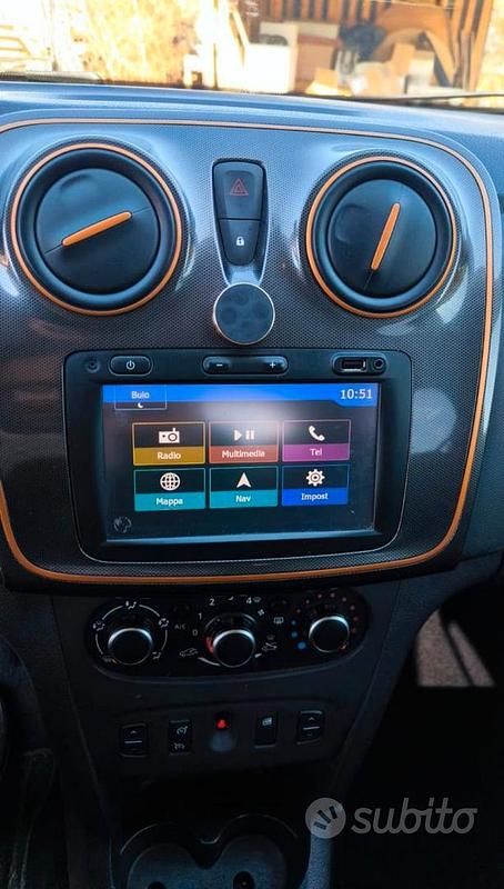 Usata Dacia Sandero 90 CV (66 kW) 2017 Nero Utilitaria