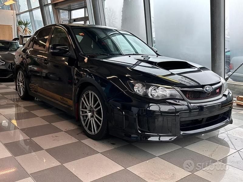 Usata Subaru WRX STI 301 CV (221 kW) 2014 Nero Berlina