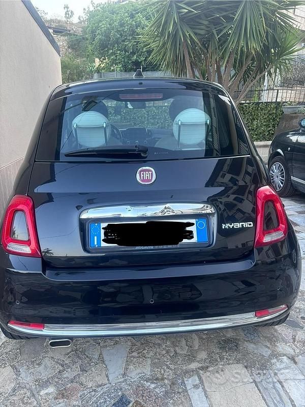 Usata Fiat 500 Dolcevita 70 CV (51 kW) 2021 Nero Utilitaria