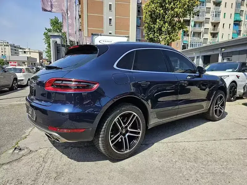Usata Porsche Macan 250 CV (183 kW) 2015 Blu/azzurro SUV