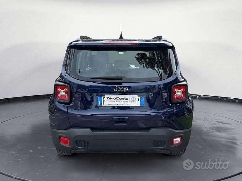 Usata Jeep Renegade Limited 150 CV (110 kW) 2019 Blu SUV