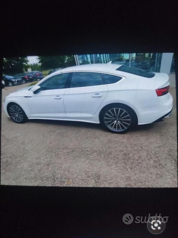 Usata Audi A5 Sportback S-Line 170 CV (125 kW) 2019 Bianco Utilitaria