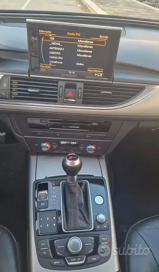 Usata Audi A6 177 CV (130 kW) 2014 Nero Station wagon
