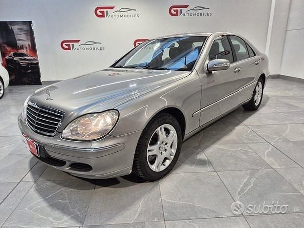Usata Mercedes S320 204 CV (150 kW) 2004 Argento Berlina