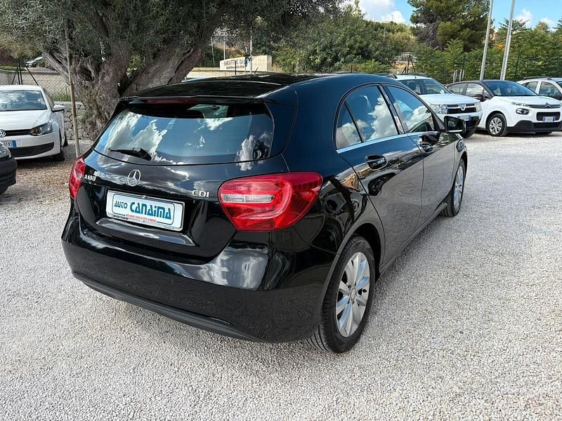 Usata Mercedes A180 Executive 109 CV (80 kW) 2015 Nero Berlina