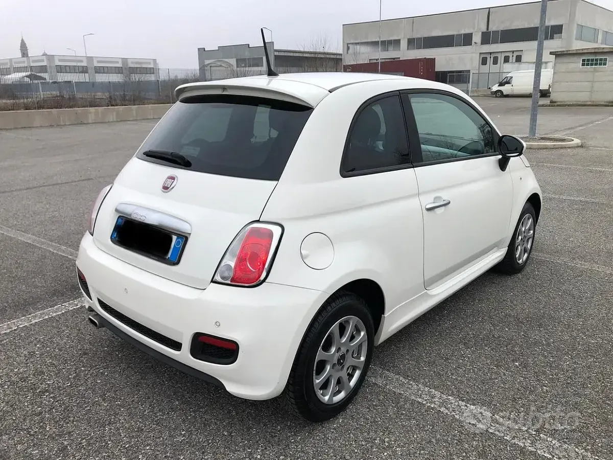 Usata Fiat 500 Sport 95 CV (69 kW) 2016 Bianco