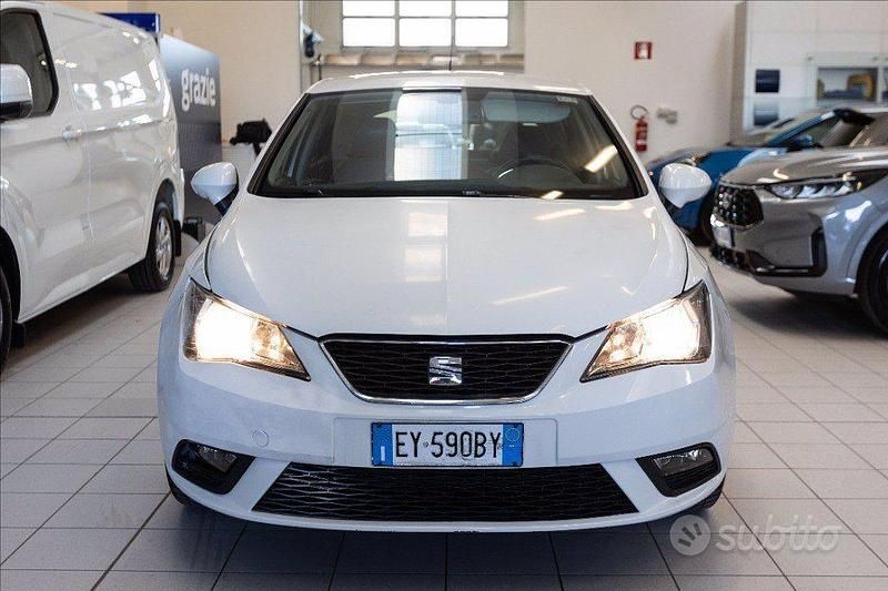 Usata Seat Ibiza 75 CV (55 kW) 2015 Bianco Berlina