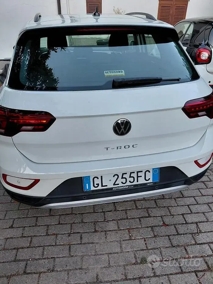 Usata VW T-Roc Style 150 CV (110 kW) 2022 Bianco SUV