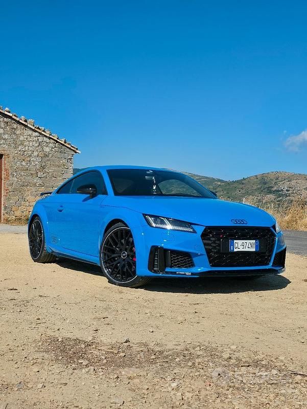 Usata Audi TTS Competition 320 CV (235 kW) 2023 Blu Coupé