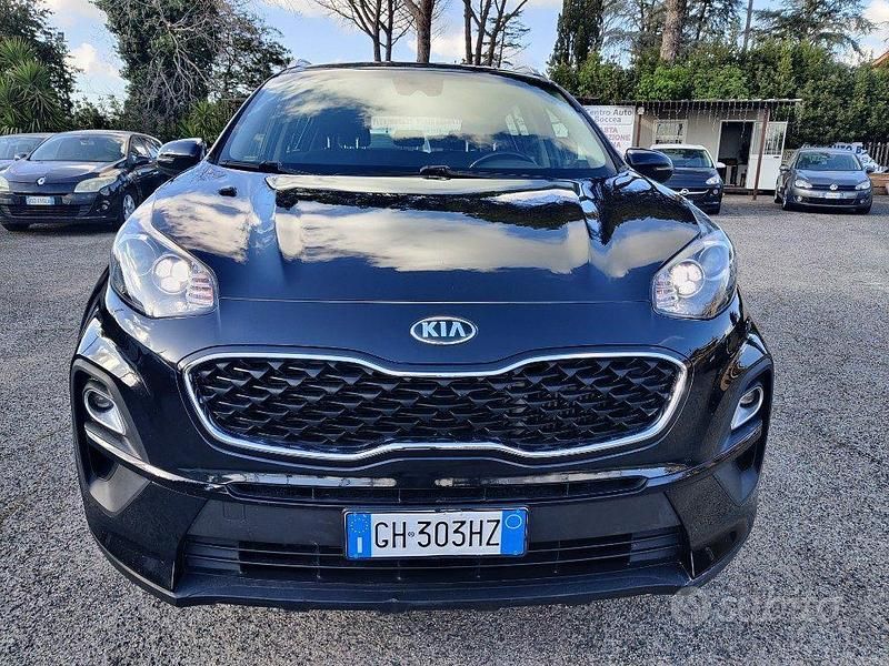 Usata Kia Sportage Style 136 CV (100 kW) 2021 Nero SUV