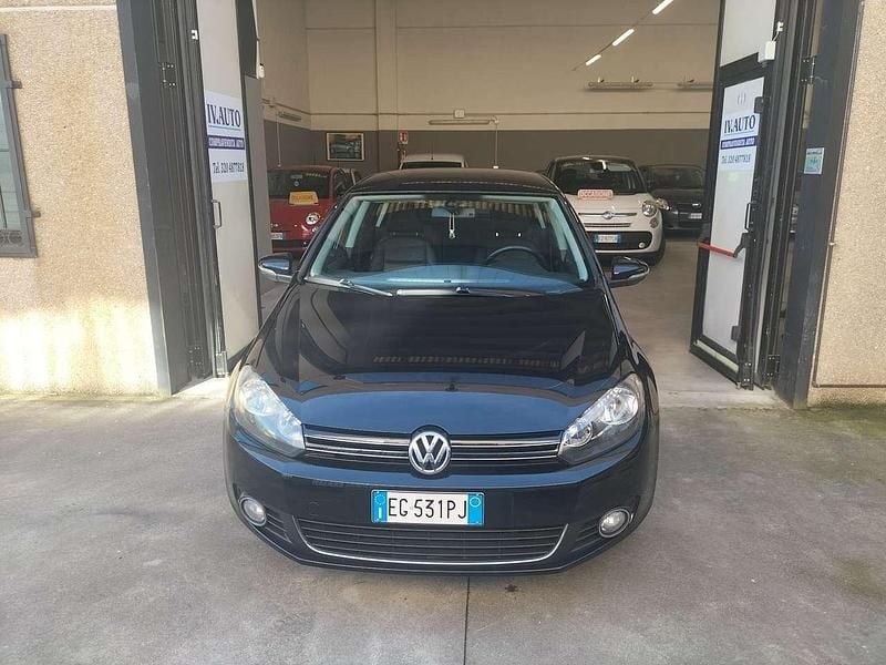 Usata VW Golf VI Highline 105 CV (77 kW) 2011 Nero Utilitaria
