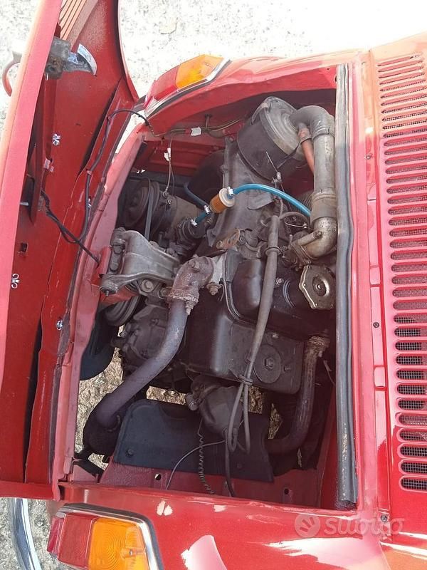 Usata Fiat 500 1970 Rosso Utilitaria
