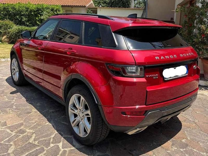 Usata Land Rover Range Rover evoque HSE Dynamic 184 CV (135 kW) 2017 Rosso SUV