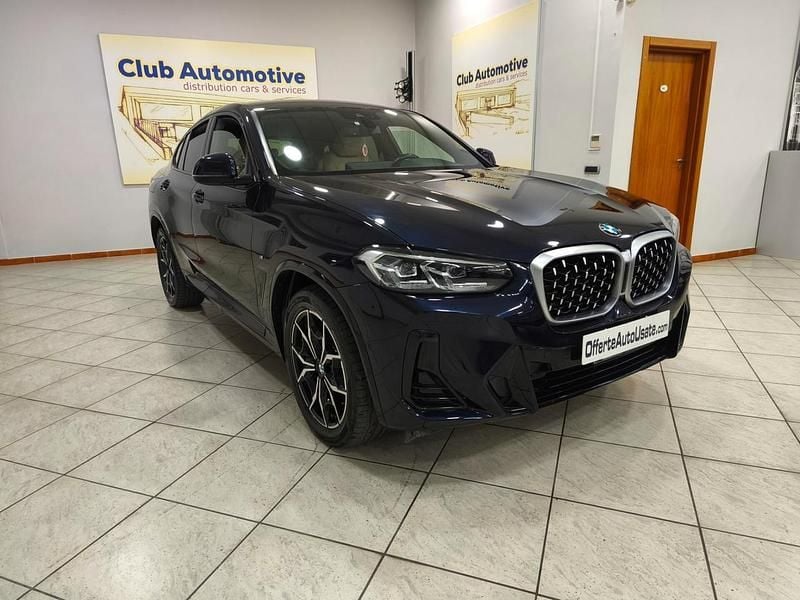 Usata BMW X4 M Sport 190 CV (139 kW) 2022 Nero SUV