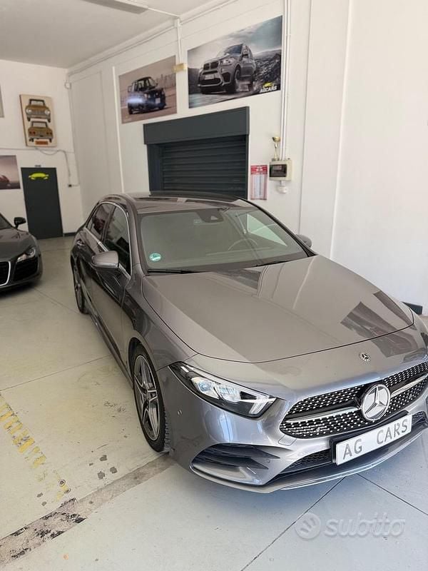 Usata Mercedes A180 Premium 115 CV (84 kW) 2020 Grigio Berlina