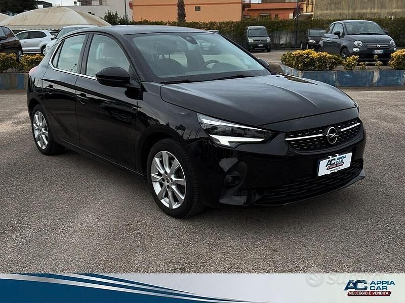 Używany Opel Corsa Elegance 101 KM (74 kW) 2019 Czarny Hatchback