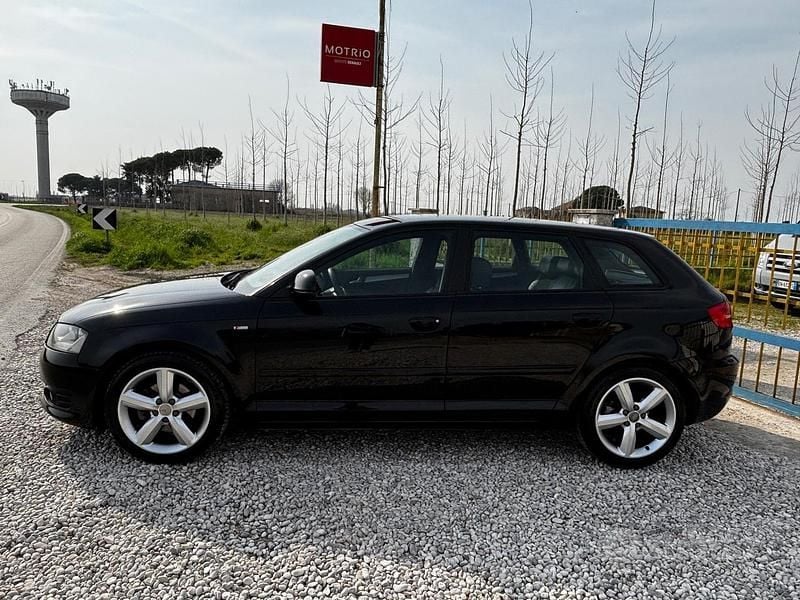 Usata Audi A3 Ambition 140 CV (102 kW) 2009 Nero Utilitaria